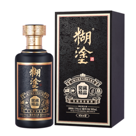 百年糊涂酱香型白酒 53度500ml*6 糊涂酒窖藏精品【咨询客服享限时折扣】