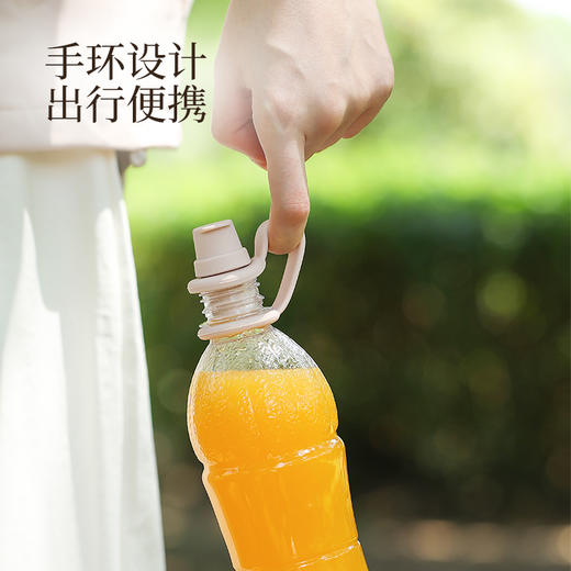 防溢饮料瓶吸嘴硅胶通用矿泉水瓶转换盖防呛水宝宝喝水神器 商品图3