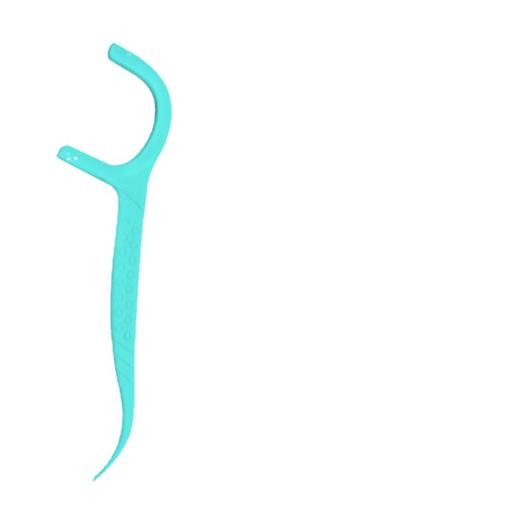 「5袋装！单袋100只」佰仕洁牙线棒 薄荷味袋装100只高分子牙线一次性薄荷味清洁牙缝口腔护理 商品图4