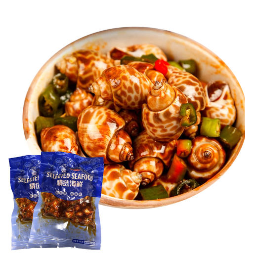 麻辣花螺250g*4包 【正洋】 商品图0