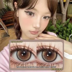 GINOMII半年抛·甜甜堡·14.2mm(着色参考13.4mm) 0-800度(无525/575) 韩产进口·(建议佩戴3-4个月左右更换)