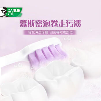 好来（DARLIE）(原黑人)密护龈高密软毛牙刷抗敏护龈 减少出血2支装新老包装随机 商品图3