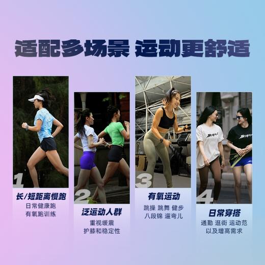 必迈新款远征者厚道跑步鞋男女缓震软弹透气休闲跳绳健身运动鞋 商品图4