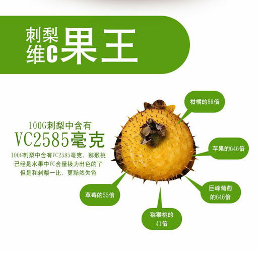 【蜂蜜刺梨干】无防腐 无色素 无脂肪 商品图1