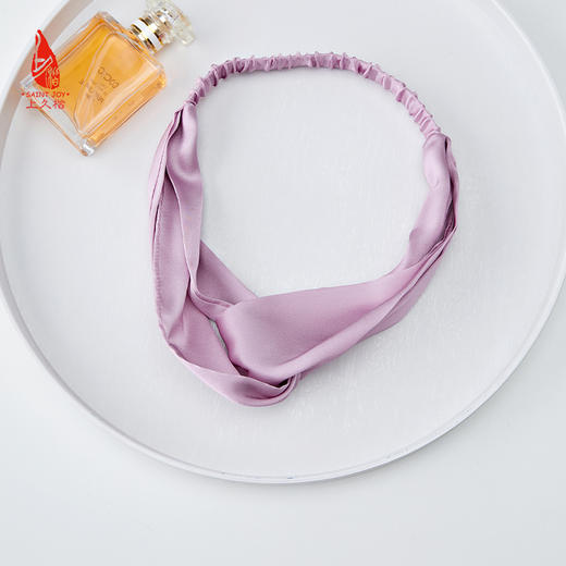 SAINTJOY/上久楷礼盒  相昏 水绿色  真丝枕套CSS22011   真丝束发带SPS22F03  真丝眼罩SPS22W04 商品图6