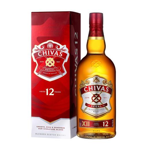 芝华士 40度12苏格兰威士忌 1l/瓶（礼盒装） 商品图0