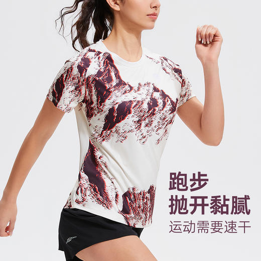 【折扣】男女款科里芙跑步运动速干短袖 商品图1