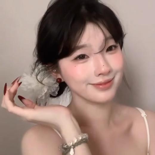 今生带花 来世漂亮【超仙欧根纱花朵发夹】夏季新款度假风刘海夹 森系花花夹子头饰  商品图2