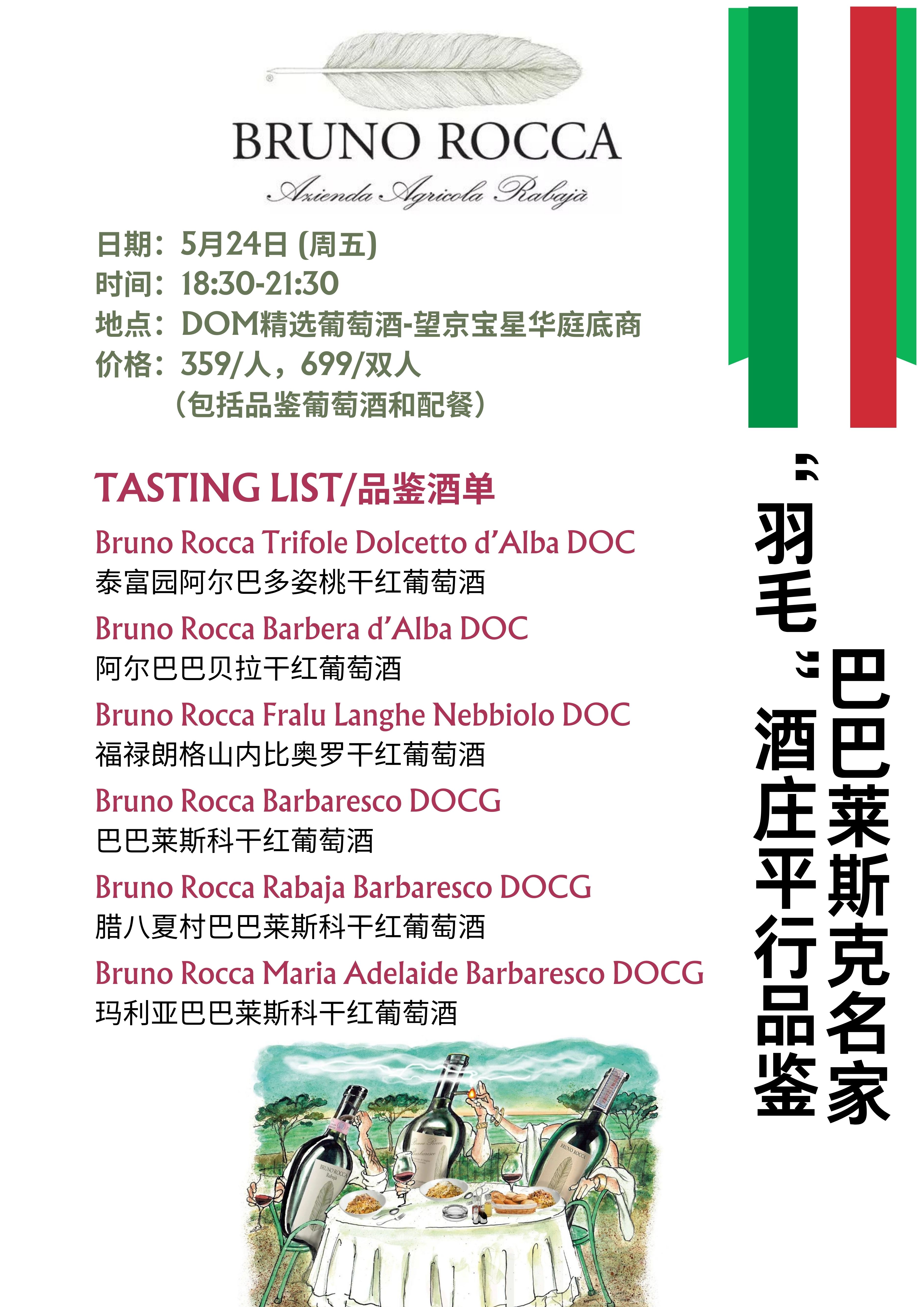 巴巴莱斯克“羽毛”酒庄平行品鉴