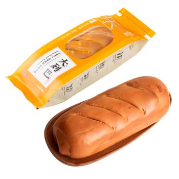 雅觅黑麦果仁大列巴500g早餐面包粗粮扛饿代餐纯牛奶和面【源头直发】 商品图1