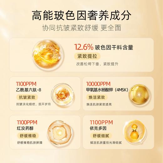 【休休专属】 2.0升级版玻色因干料12.6%多肽抗皱紧致舒缓 黑金面霜 商品图2