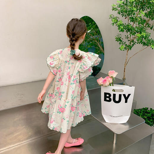 【女童夏装连衣裙】新款韩版洋气儿童裙子 夏季童装小女孩公主裙潮 商品图3