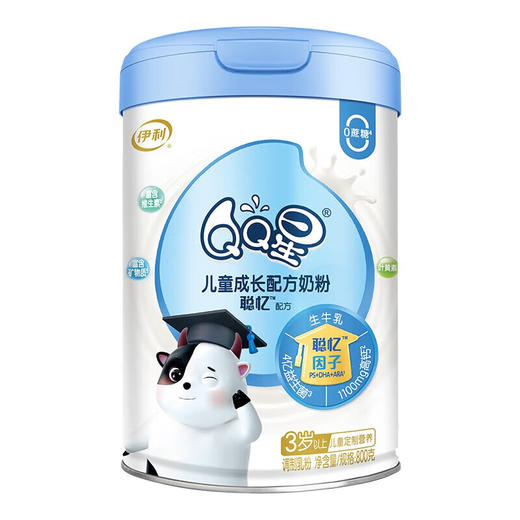 伊利QQ星儿童成长配方奶粉800g 商品图0