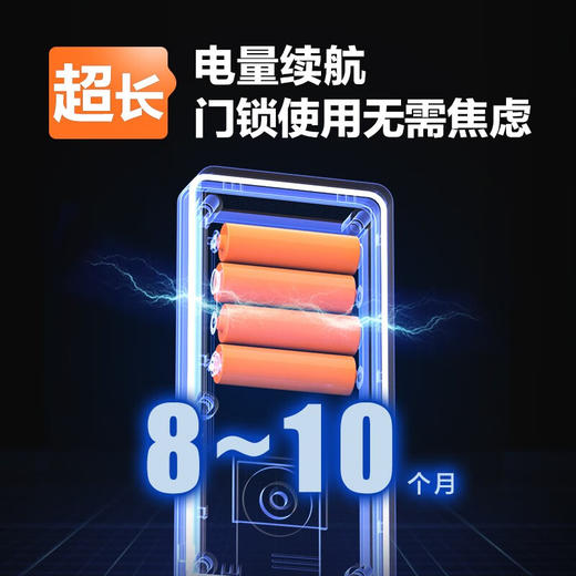 海尔智能门锁T15指纹锁 C级锁芯 入户门 防盗门锁 门卡密码锁 电子锁 【霸王锁体-咨询再下单】 商品图6