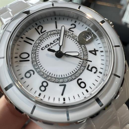 coa蔻家PRESTON系列数字双针女士石英腕表手表 商品图8