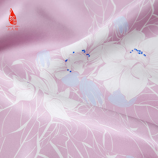 SAINTJOY/上久楷礼盒  相昏 水绿色  真丝枕套CSS22011   真丝束发带SPS22F03  真丝眼罩SPS22W04 商品图9