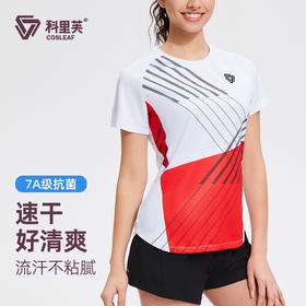 【折扣】男女款科里芙跑步运动速干短袖