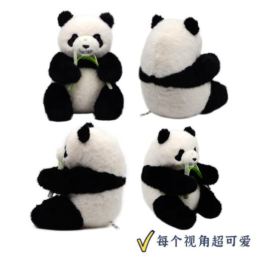 熊猫呲牙掰竹坐姿 商品图4
