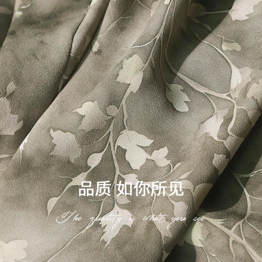 COCOBELLA设计师款立体花苞半身裙海边度假风雪纺长裙HS3068 商品图4