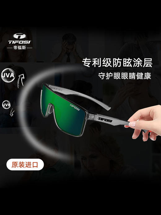 美国 TIFOSI 帝福斯 Sanctum 防眩时尚运动眼镜 商品图4