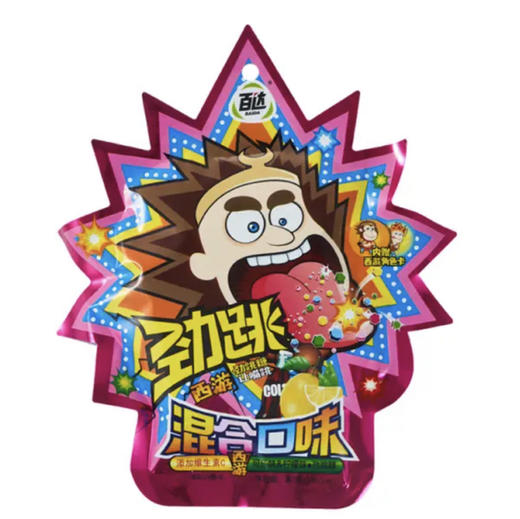百达劲跳糖（柠檬味+可乐味）20克/袋 商品图0