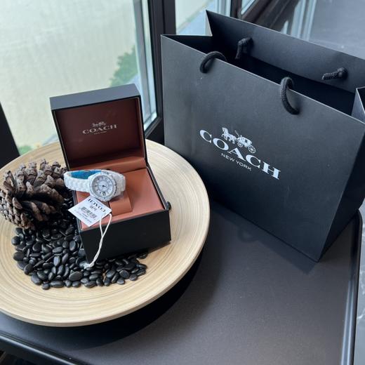 coa蔻家PRESTON系列数字双针女士石英腕表手表 商品图6