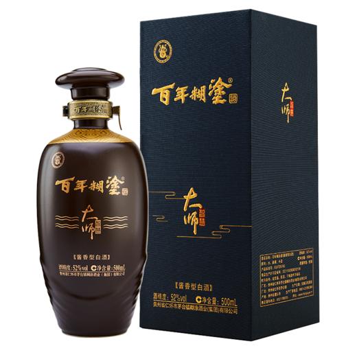 【官方自营正品】百年糊涂大师智慧52度酱香型白酒【咨询客服享限时折扣】 商品图0