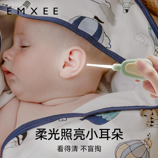 【母婴用品】嫚熙婴儿指甲剪新生专用宝宝指甲钳儿童指甲刀剪指甲套装 商品图3