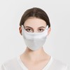 2025春夏桑蚕丝真丝防晒大口罩可调节挂耳式透气立体面罩女 商品缩略图1