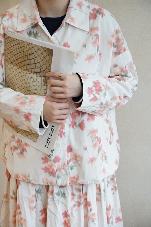 (5折) CASEY/CASEY 小苍兰印花夹克外套 商品图1