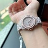 蔻家COA手表女陶瓷腕表石英防水时尚粉手表 商品缩略图9