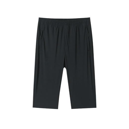 拓路者夏季薄款快干弹力七分裤男休闲裤凉爽直筒裤拉链口袋运动裤 商品图4