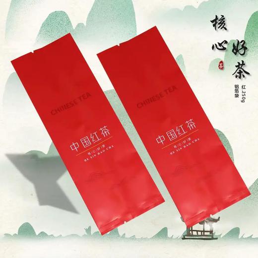 核心好茶【250g纯铝.中国红茶】铝箔袋.25元1把.购买15把起包邮.1把100个 商品图2
