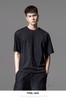 PINLI品立2024夏季新款烫钻休闲短袖T恤男士潮牌百搭圆领黑色体恤BG242111067 商品缩略图8