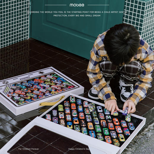 mobee汽车礼盒儿童玩具车跑车男孩金属小汽车模型回力车 商品图1