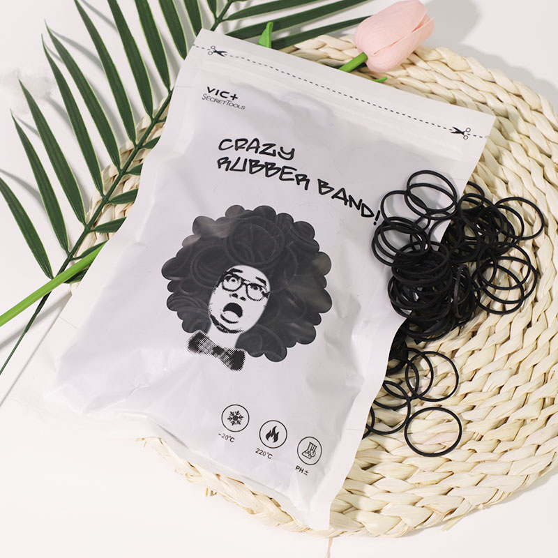 【2包】黑色橡皮筋