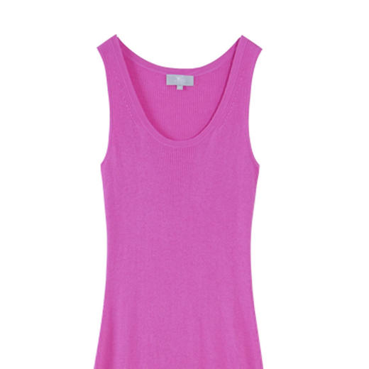 东黎 • 丝绒款女士春夏针织无袖气质连衣裙 4565 商品图2