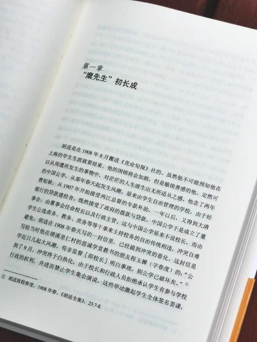 《胡适口述自传》+《舍我其谁：胡适 第一部 璞玉成璧1891-1917》，16开，平装+软精装，胡适自述 唐德刚译注+江永振著，中国文史出版社+新星出版社2020、2011年版，分别定价60、88， 商品图12