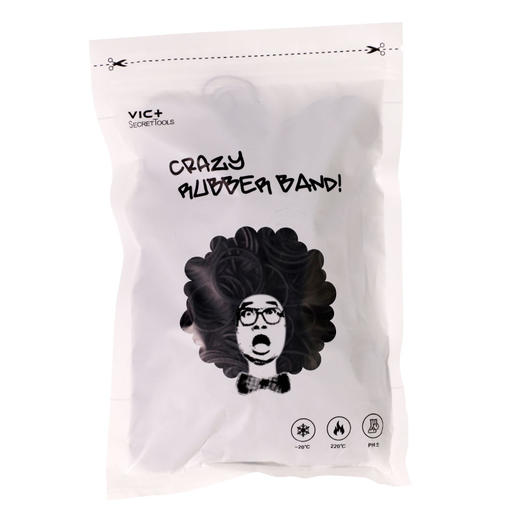 【2包】黑色橡皮筋 商品图3