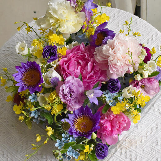 《莫奈的花园》高级亚克力透视花盒规格：30×30 商品图9