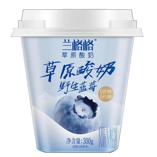 【BF】兰格格草原酸奶(蓝莓味) 300g 商品图0