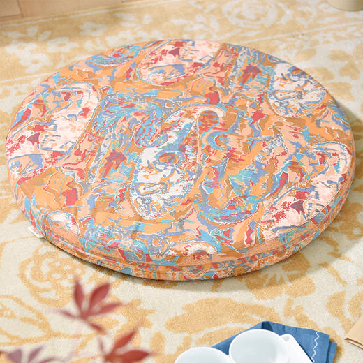 万花筒系列坐垫天然椰棕禅修垫棕榈坐垫 商品图2