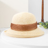 雀说 春夏草编防晒渔夫帽子女夏季出游时尚百搭海边遮阳帽4ZF-9164 商品缩略图1