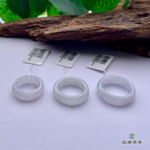 派瑞翡翠 翡翠戒指 糯种 浅紫 商品图3
