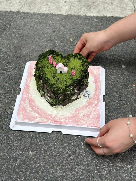 情人节|爱心岛屿蛋糕（4寸） 商品图3