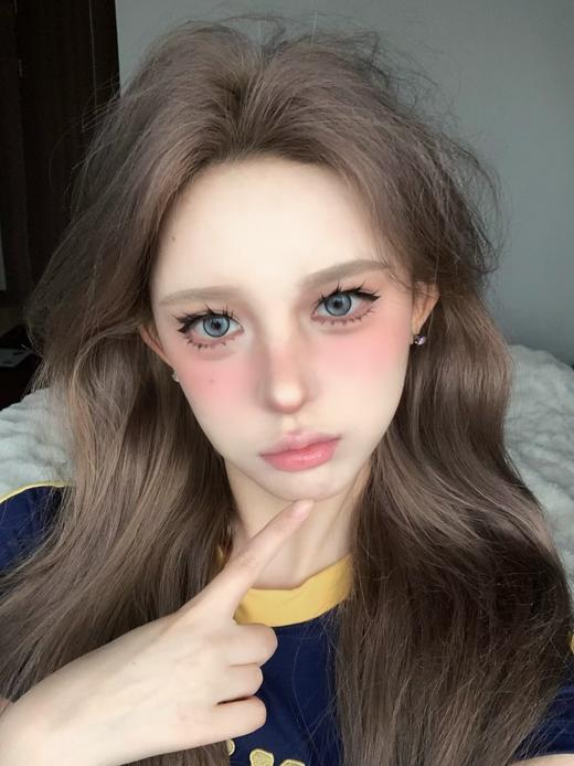 Bollycon旗下 ·日抛 ·垫底辣妹&忧郁宅女· 14.5mm白狮参考着色大直径 · 韩产日抛 商品图8