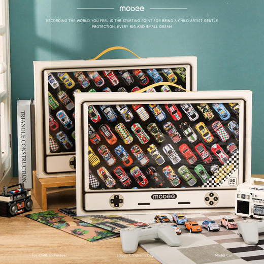 mobee汽车礼盒儿童玩具车跑车男孩金属小汽车模型回力车 商品图4