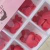 红色爱心巧克力配件 大小爱心混合 巧克力插件520情人节蛋糕装饰代可可脂巧克力 商品缩略图1
