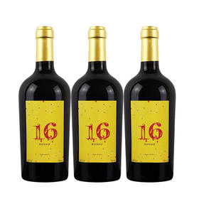 意大利16红葡萄酒750ml*3瓶