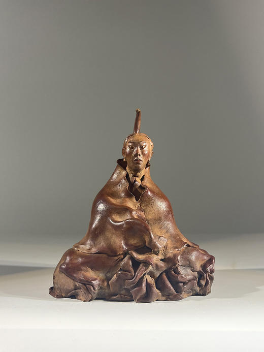 薛继业雕塑铸铜摆件一物一件 商品图3